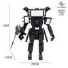 Aggiorna Titan Tv Man Skibidi Toilette Blocchi da costruzione Orologio Drill Man Speakerman Cameraman Drillman Speakerman G Man Astro Toy