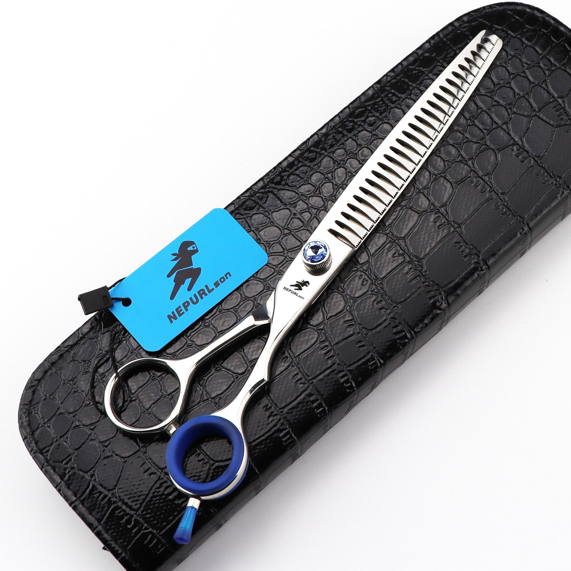 

LBT-08 single tail 8.0 inch, gemstone, fish bone tooth scissors, pet scissors with small teeth Lbt-08 single tail 8.0inch