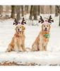 Christmas Decoration Pet Headwear Party Dress Up Antlers Hair Hoops Pet Supplies Christmas Hat Headbands Dog Elk Hair Hoops