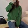 Women's 2024 Autumn/Winter Casual Warm Korean Style Long Sleeve Sweatshirt