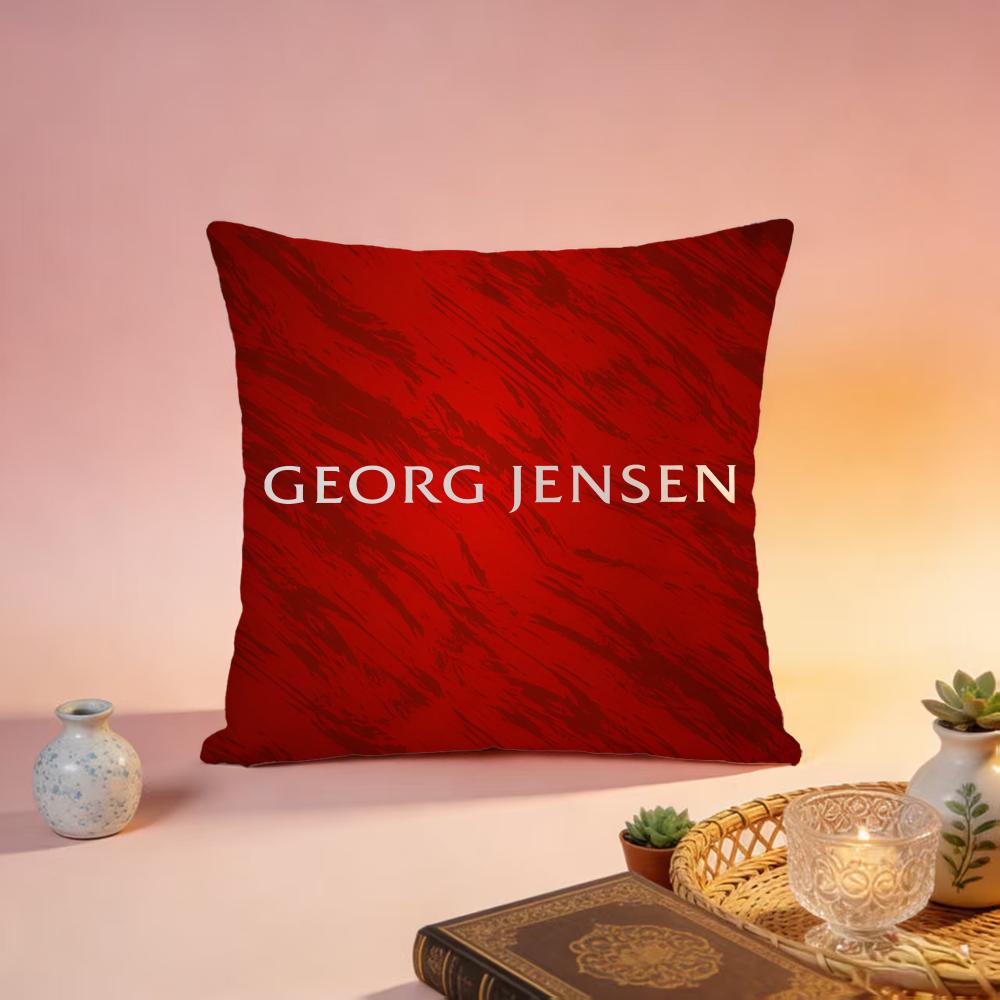 

Trending GGeorg Jensenes Cushion Cover Premium SkinFriendly Pillow Case MultiPurpose for Home Office Travel 30X30cm