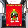 Martian Melodies: Looney Tunes Adventure blanket blanket Camping trip Digital printing Christmas gifts sheet