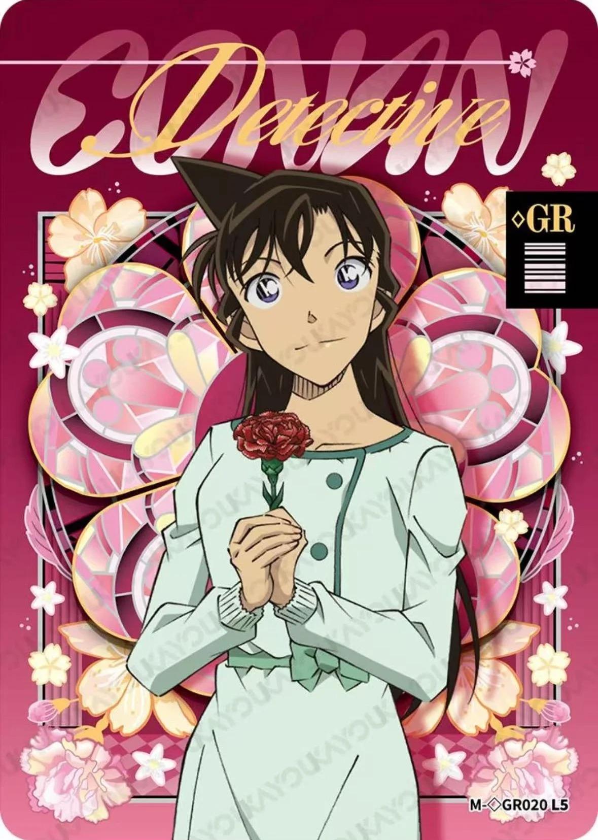 Genuine Detective Conan Collection Cards Famous The Shadow Bag Vol.4 Anime Collection Card Toy Gift