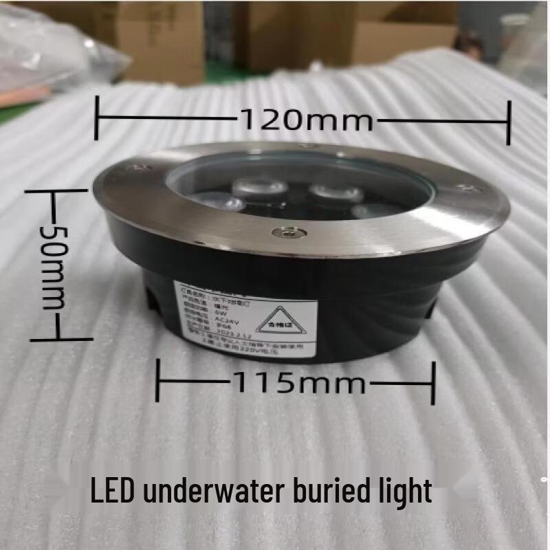Recessed Stainless Steel Underwater LED Light