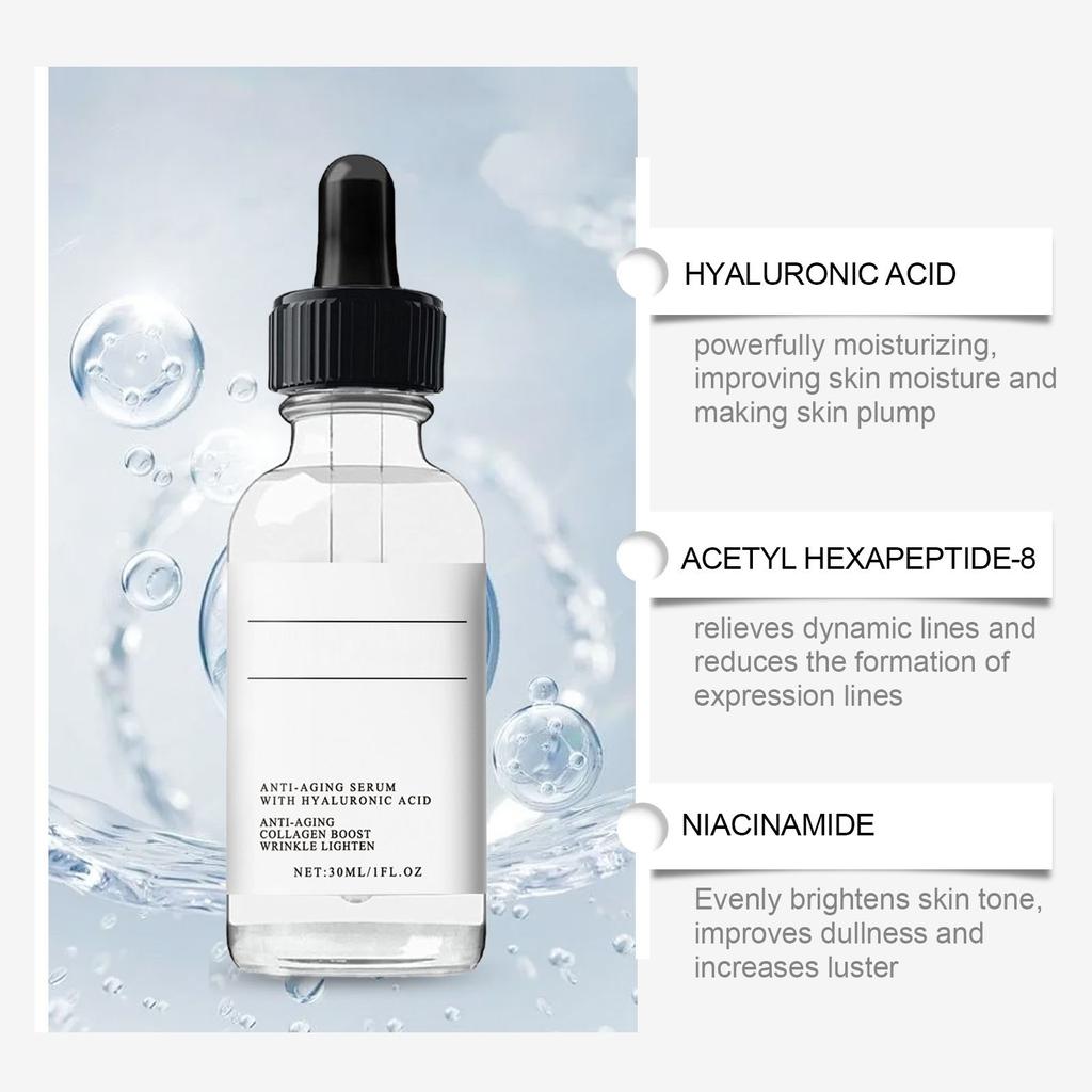 Polypeptide Facial Serum Facial Skin Moisturizing, Nourishing, Brightening And Radiant Serum 30ml