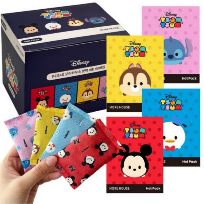Disney Character Kids Mini Hot Pack 30 g – 40‑Piece Set