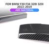 For BMW F30 F32 F34 3 4 Series 2013-2019 ABS Carbon Fiber Color Center Console Armrest Storage Box Protection Cover Trim