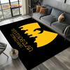3D Wu T-TANG Clans Hip Hop Sign Rap Carpet Rug for Bedroom Living Room Home Sofa Decoration,Children Play Large Decor Floor Mat