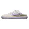 Nike Tênis Feminino Court Legacy Mule Sail Violet Mist Branco Creme Sundial HJ3494-151