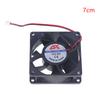5V/12V/24V Cooling Turbo Fan Brushless 3D Printer Parts 2Pin For Extruder Dc Cooler Blower Part Black Plastic Fans
