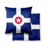 Gaslight Gatekeep Girlboss Indianapolis Indiana Throw Pillow Covers Cushion Cases Pillowcases for Sofa Home Cm X Cm