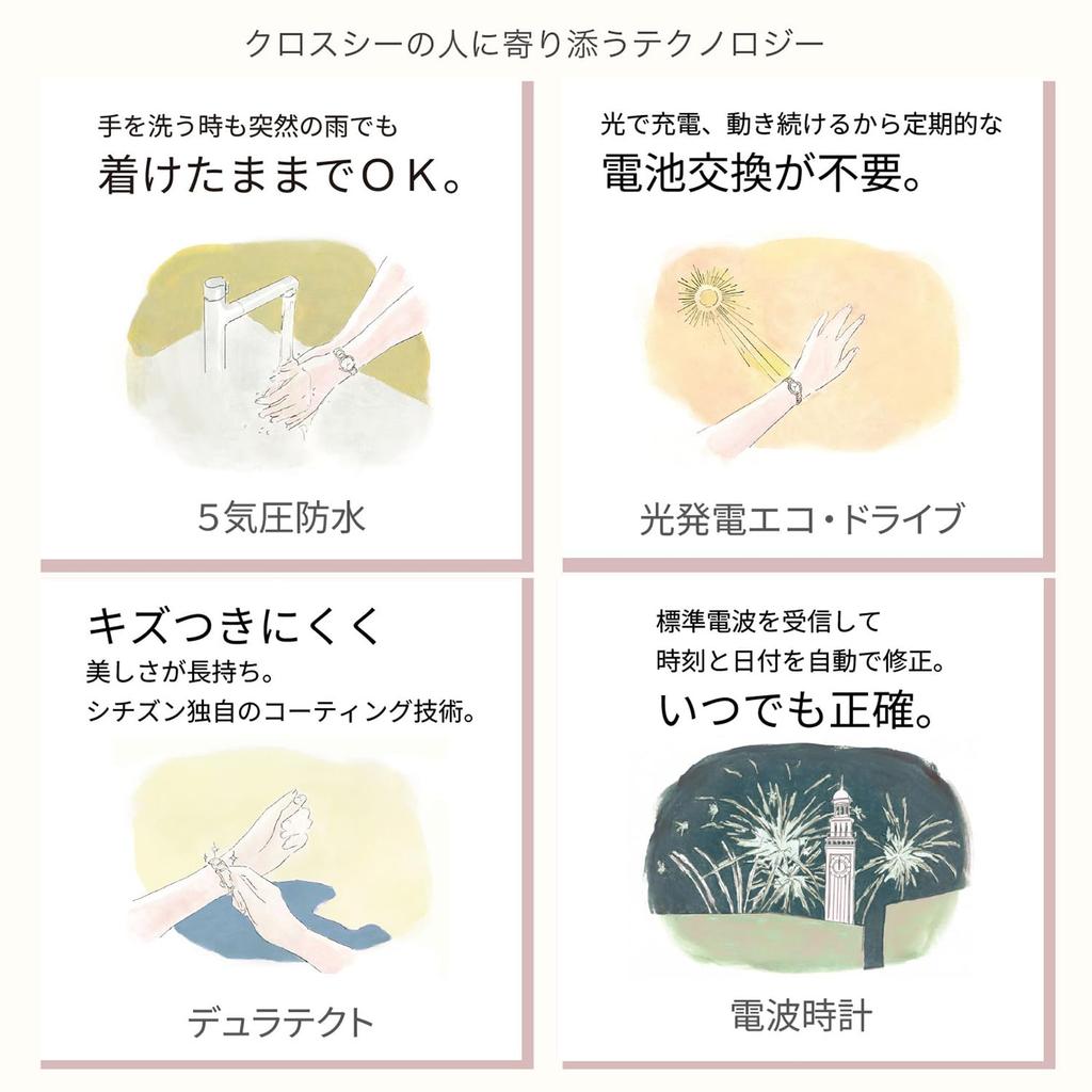 Uhr xC LIGHT in SCHWARZ Leichte Titan-Solaruhr Hergestellt in Japan Wasserdicht Business Analog Schwarz-Gold Funk-Solar [CITIZEN] (Begrenzt