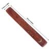 Natural Wooden Incense Stick Holder Ash Catcher Burner Incense Stand Rack Incense Base Aromatherapy Plate Home Decoration