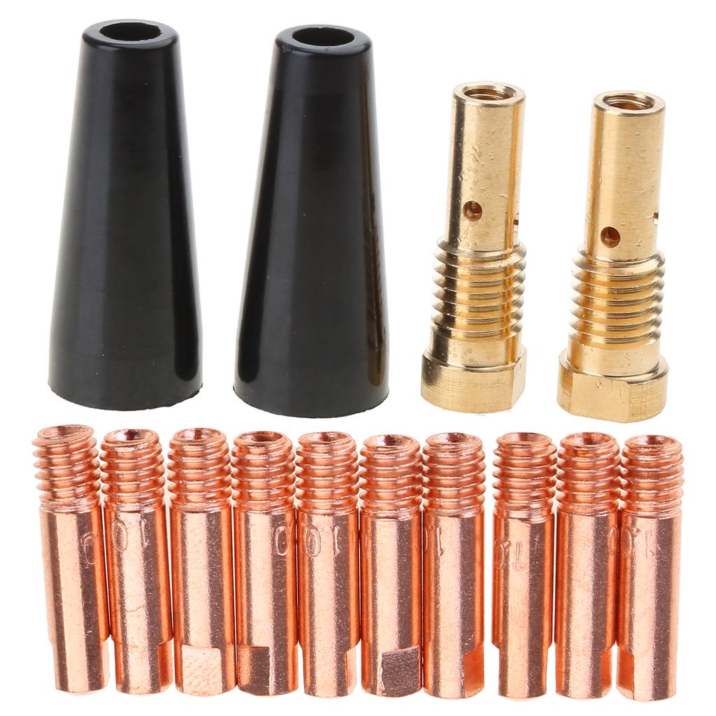 Flux Cores Gasless Nozzle Tips Kit Flux Cores Welder Mig Welder Flux Welder Contact Tips Gasless Nozzle Gas Diffusers
