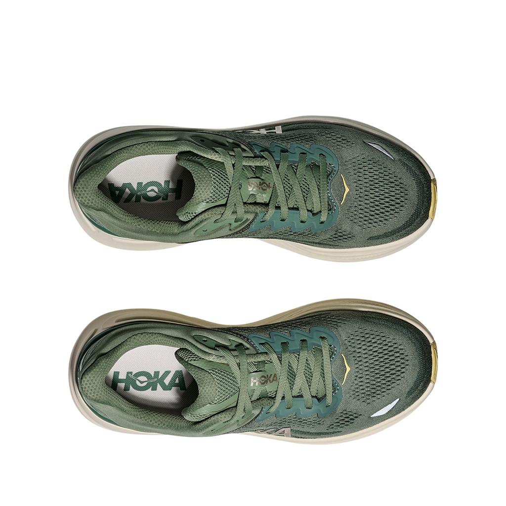 HOKA Bondi 9 Felce Succulenta Sneakers da Uomo Verdi 1162011-SNTF