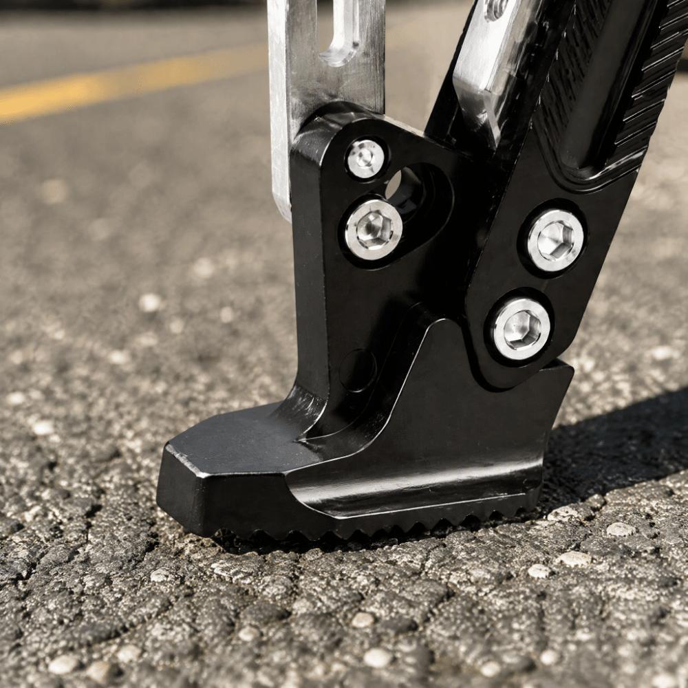 Universal Fit Side Parking Bracket CNC Aluminum Alloy Electric Scooter Kickstand For Motorcycle