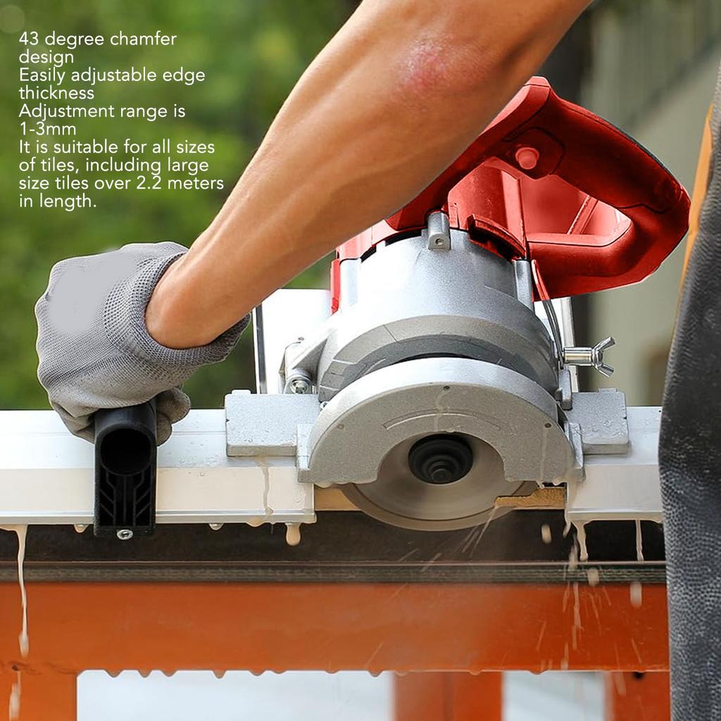 43° Angle Tile Chamfering Tool Angle Grinder Stand 43 Degree Chamfer Cutting for Cutting Tile Ceramic Stone
