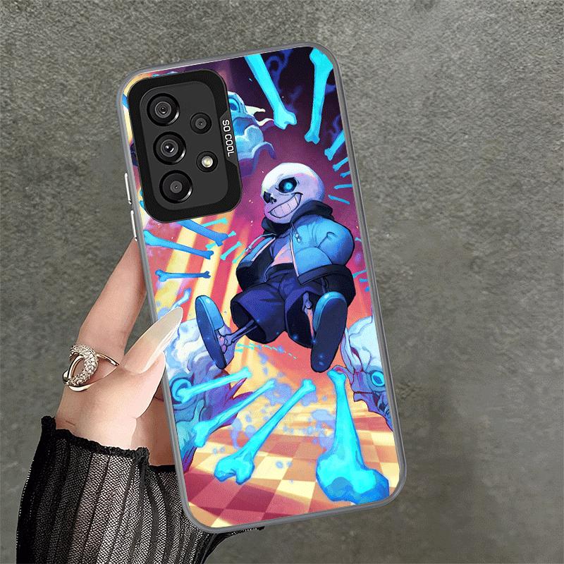 U-Undertale S-Sans Shockproof Phone Case for Samsung A17 A16 A15 A14 A37 A57 A36 A56 A26 A35 A55 A25 A34 A54 A24 A13 A23 A33 A53