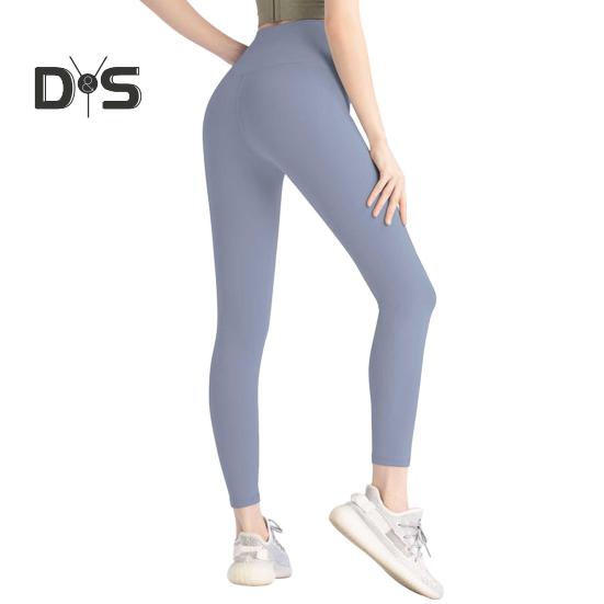 Women Yoga Pants High Waist Tummy Control Butt-lifted Skinny Elastic Skinny Compression Jogging Exercise Lady Sports Trousers Sweatpants for Yoga Gym