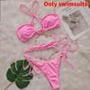 Sexy Bikini With Cross Tie Straps For Beach Swimwear Sexy Womens Swimsuit For Vacation