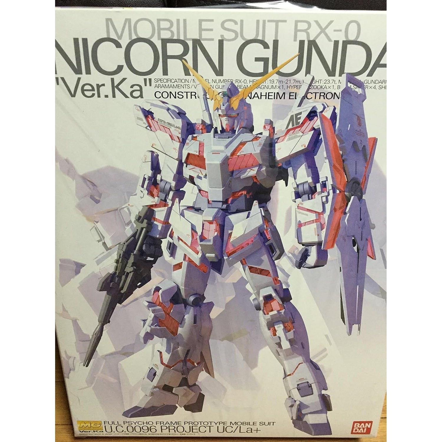 BANDAI SPIRITS MG 1/100 RX-0 Unicorn Gundam Ver.Ka (Mobile Suit UC)
