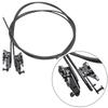 Convenient Sunroof Glass Cables+Track Assembly For Ford F150 15-20 For F250 F350 F450 17-19 Replacement Car Accessories