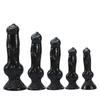 5-Size Realistic Dog Dildo – Extra Large, Thick, Long & Soft Animal Penis Toy for Women – Stretching Anal Plug & Adult Toy