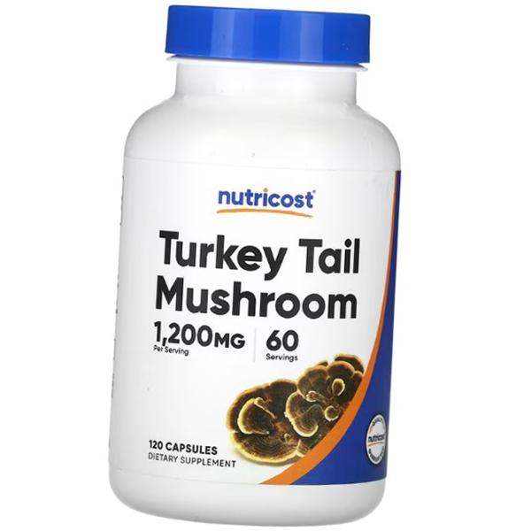 

Гриб Трутовик разноцветный, Turkey Tail Mushroom, Nutricost (71647017) 120caps
