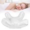 Comfortable Face Pillow Lightweight Soft Supportive Face Down Pillow for Back Side Stomach Sleeping Cotton