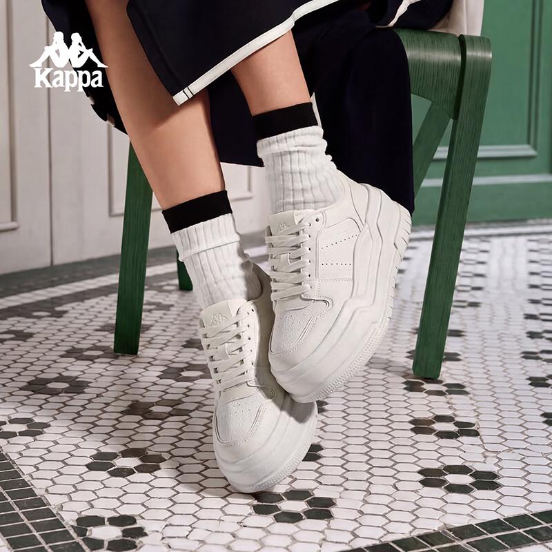 Kappa Women's Platform White Sneakers