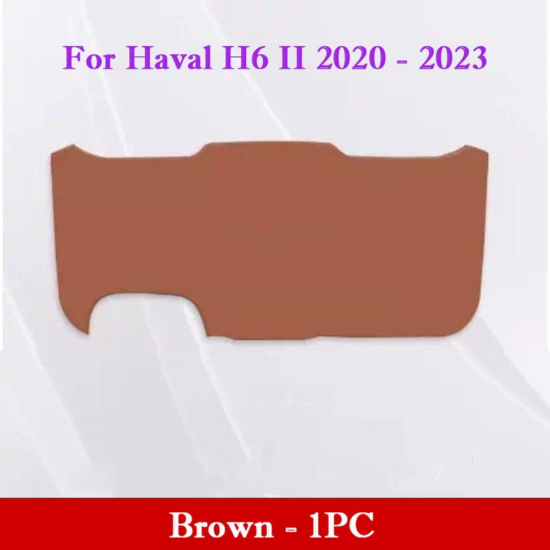 For Haval H6 H6S Car Trunk Door Anti Kick Pad Tailgate PU Leather Anti Dirt Protective Mat Interior Cargo Liner Auto Accessories