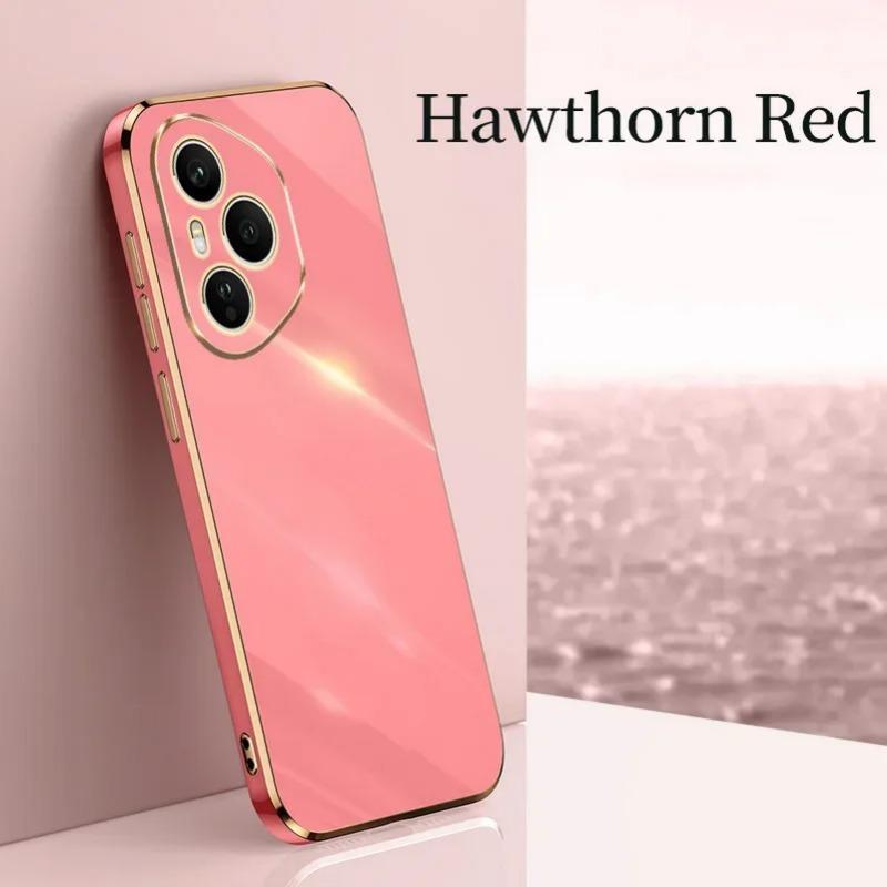 6D Plaiting Soft TPU Phone Case For Honor 400 Pro Honor 400 Lite Power GT Plating Soft Silicone Full Shockproof Back Cover