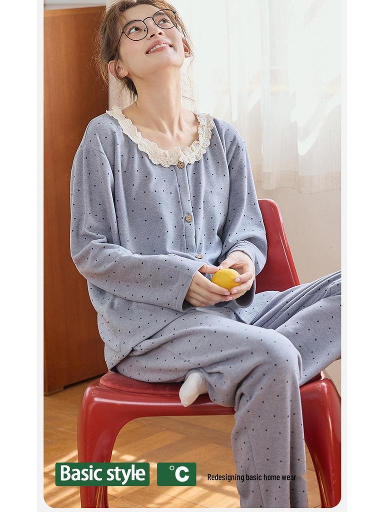 Women's Velvet Pajama Set - Thick, Sweet, and Cozy for Fall/Winter 2025
