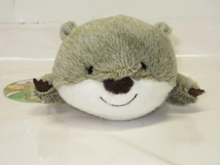 Naito Design Institute, Inc. Continental Walk Pochamaru Plush Toy, Small Asian Small-Clawed Otter