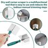 2Pcs Drywall Corner Tool Set 3 Inch Stainless Steel Inside and Outside Corner Trowel Drywall Corner Knife for Corner Finishing