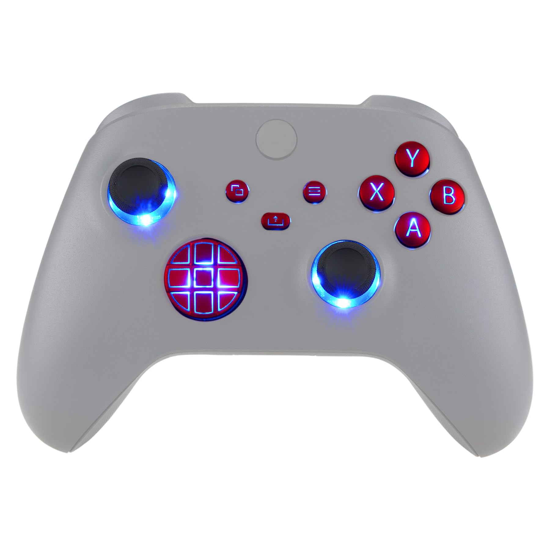 

eXtremeRate Многоцветный светящийся набор кнопок и ABXY для Xbox Series DTF V2 LED-кит для контроллера Xbox Core Модель 1914 Контроллер не входит в комплект