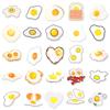 50pcs Cartoon Egg Stickers for DIY Decoration and Journaling