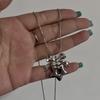 Goth Harajuku Carino Y2k Estetica Nodo Ciondolo Catena a Serpente Perline Catena a Corda Collana Per Ragazza Choker Cool Anni '90 Accessori