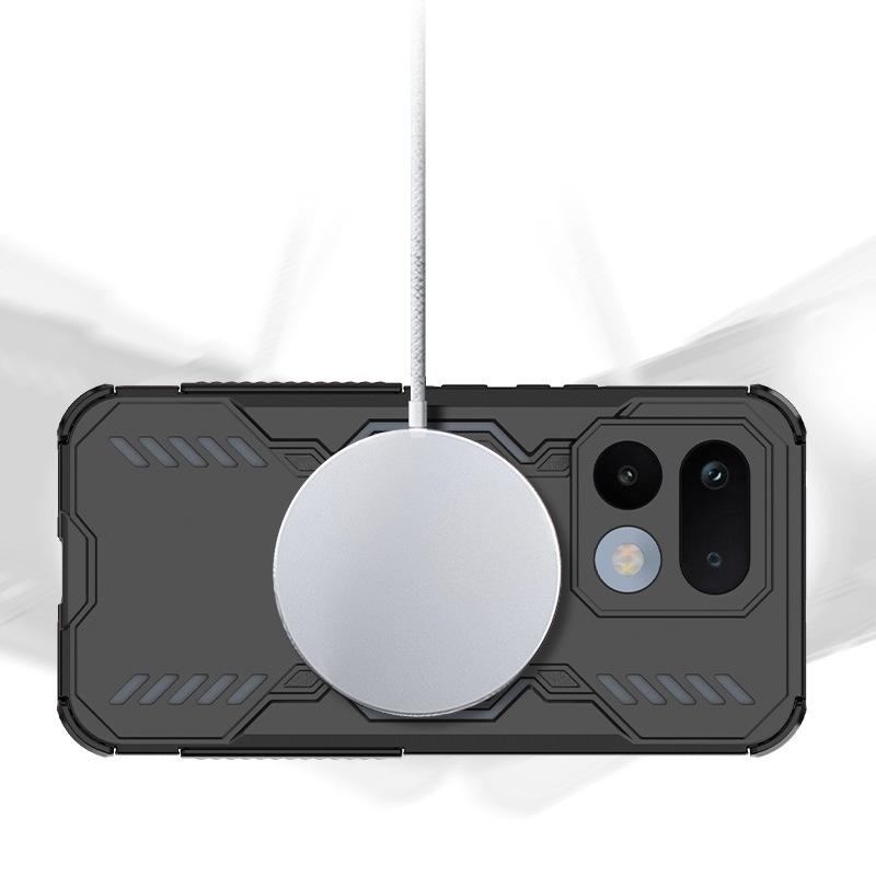 For Oppo Realme 16 Pro Magnetic Phone Case, Strong Magnetic Heat Dissipation Phone Case Cover for Oppo Realme 16 Pro
