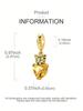 Charms Plata Cute Leopard Little Fox Panda Beads Copper Plated Fit Copperoriginal Bracelet For Jewelry Making Diy Charm