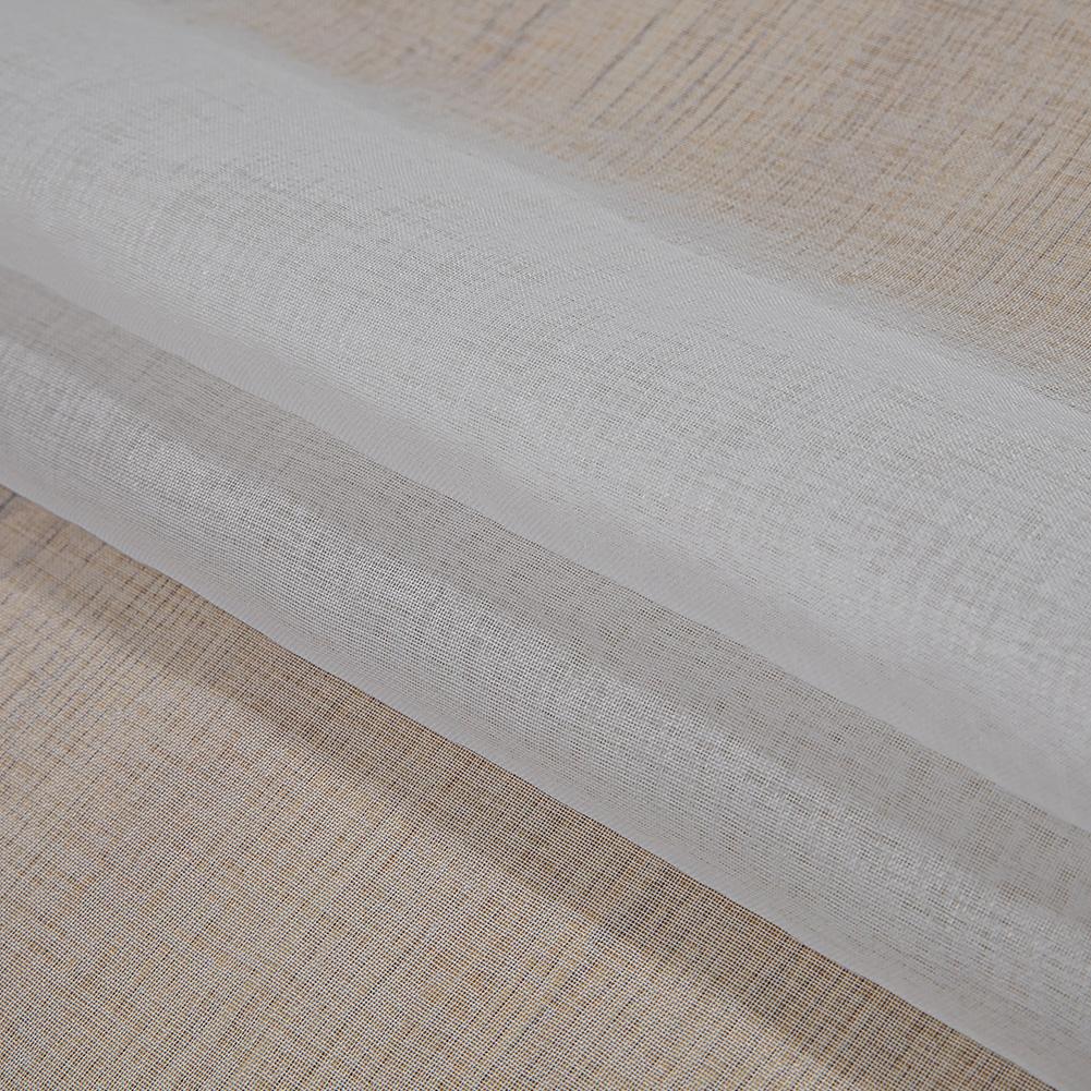 Cortina de tule para cozinha, cor sólida, moderna, europeia, tecido, janela, cortina para sala de estar, lozujoju, decoração de casa, 1 peça