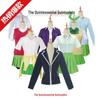Yandere Simulator Ayano Aishi JK School Uniform Cosplay Costume with Puff Sleeves