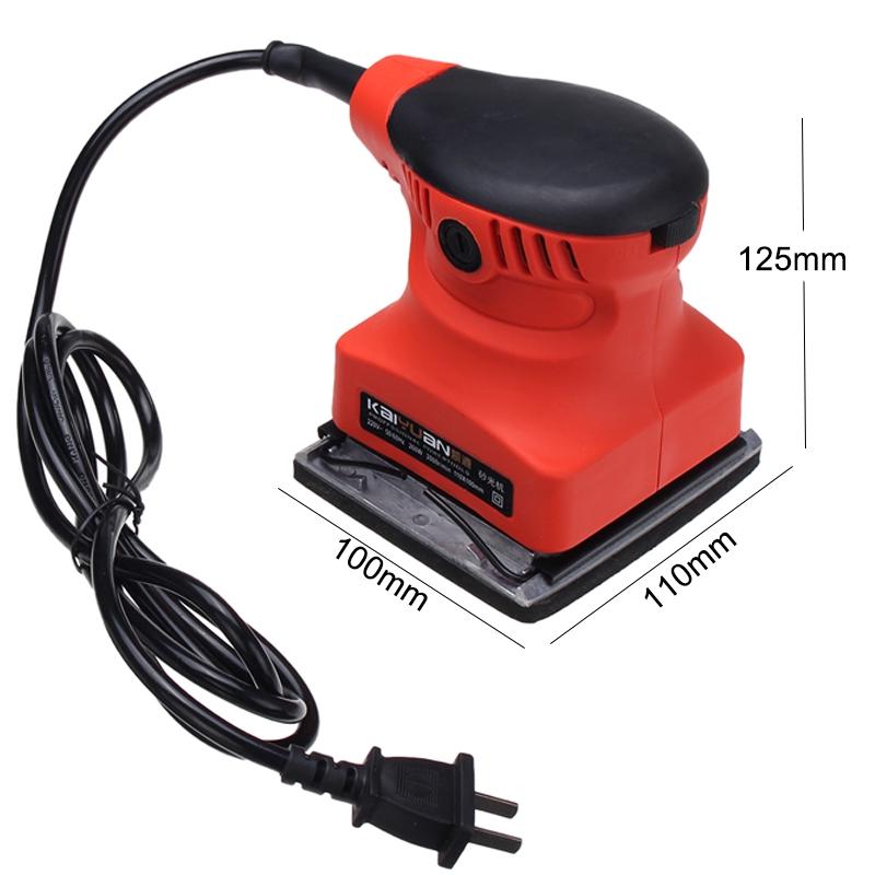 Polishing Grinding Waxing Machine 220W Random Orbit Sander Grinder Pneumatic Polisher Car Paint Care Tool New