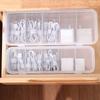 1pc Desktop Cable Organizer Box with Drawer - PET Material, Ideal for Home Office Use, Keeps Charging & Data Cables Tidy