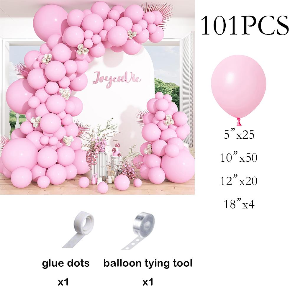 

Pastel Pink Balloons Garland Kit Baby Pink Balloon Arch Kit Baby Shower Kid Birthday Party Wedding Anniversary Decoration Globos AS Picture