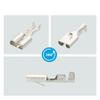 T090F 6,3 Flachstecker Federkontakt A-Pin Kfz-Relais Sockel Verkabelung Kupferklemme DJ623-E6.3A