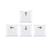 Textura Antideslizante Tapa de Tecla 4 Piezas Fibra de Carbono para G915/G813/G815/G913 TKL Keycaps de Perfil Bajo para Gamer
