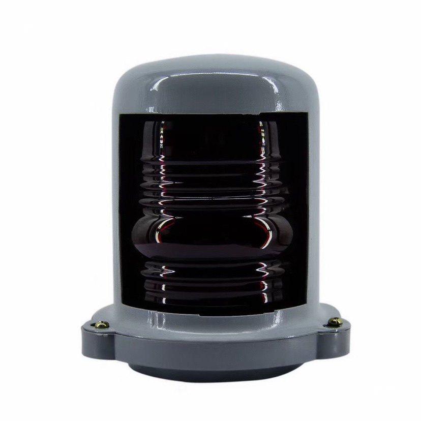 CXH4-3 Marine Signal Light - Large Masthead, All-Plastic Shell, Steel Glass Lampshade, Original Color