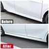 For Toyota Camry XV70 70 2018-    Car Door Trim Strip Sticker Cover Auto Sticker Body Decoration Accessories