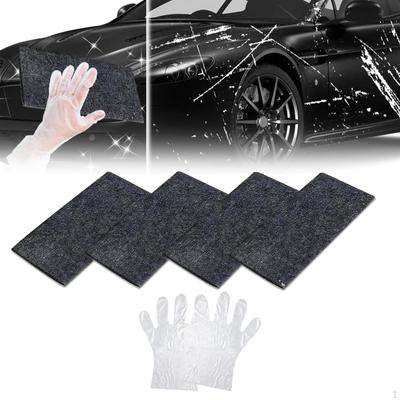 4-teiliges Nano-Glitzertuch für Autokratzer. Effektiv